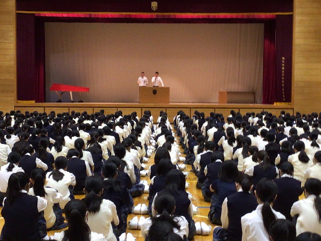 全校朝礼page-visual 全校朝礼ビジュアル