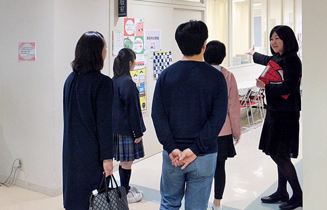 春の学校見学会